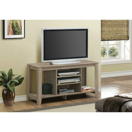 HOMEROOTS 24.25 in. Particle Board & Laminate TV Stand 333253